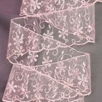 Кружево капроновое 65 мм / 13.7 м, 30011 цв.135(146S) св.персиковый, Kruzhevo