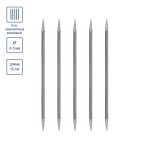 Спицы чулочные металл ⌀4.5 мм, 15 см, 5 шт, Gamma MK5-15