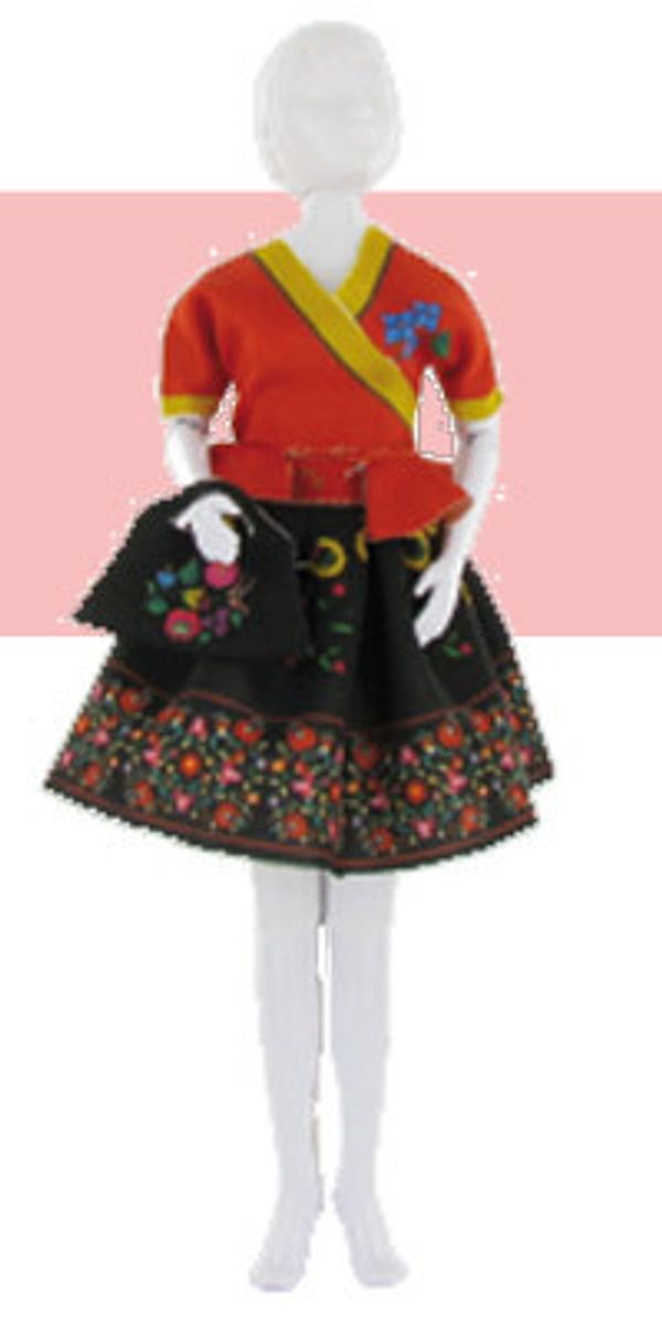 Одежда для кукол DressYourDoll, №4. Steffi Folk