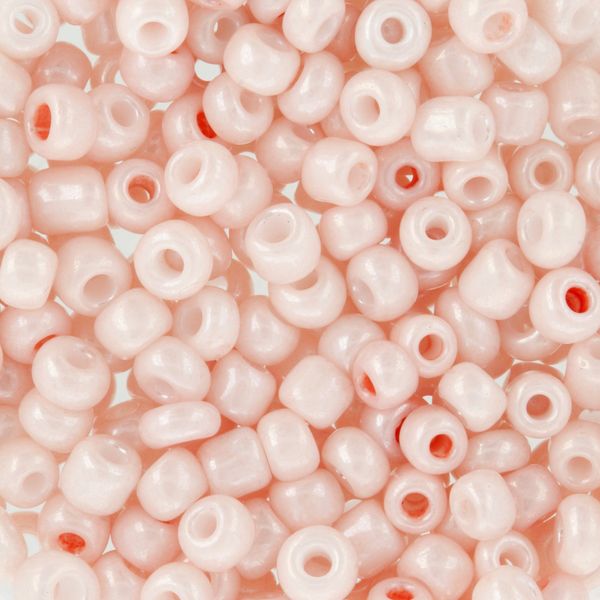 Бисер Zlatka 8/0 (2.9 мм), 100 г (10х10 г), №0972 розовый, GR