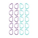 Кольца для вязания маркировочные пластик ⌀26 мм, 20 шт, Gamma MKB-20