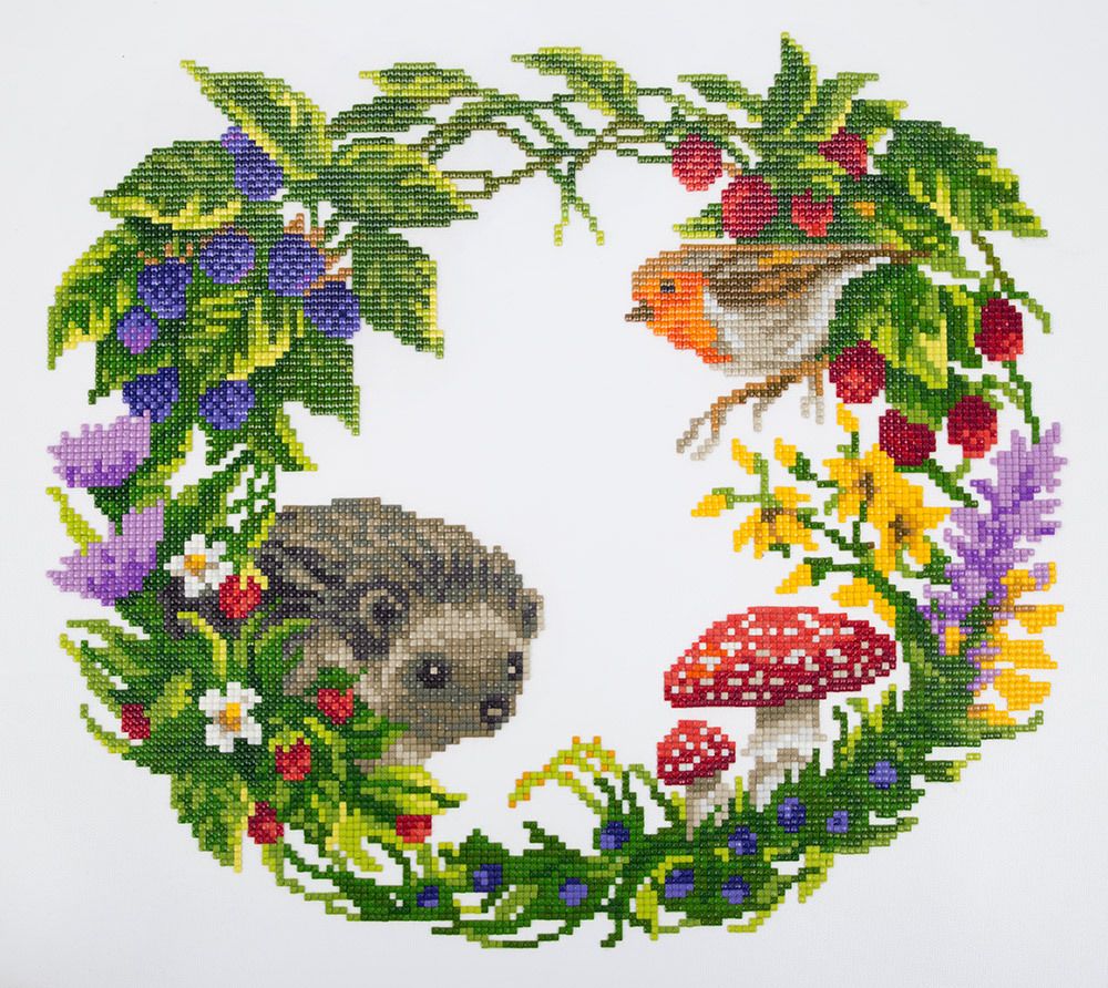 Алмазная (кристальная) мозаика Фрея, Урожайное лето, 30х33,5 см