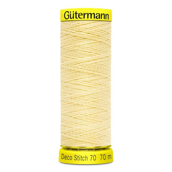 Нитки отделочные Gutermann Deco Stitch 70, 70м, 325 шампань, 5 катушек