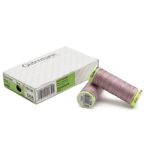 Нитки отделочные Gutermann Top Stitch, 30м, 568 чайная роза, 5 катушек