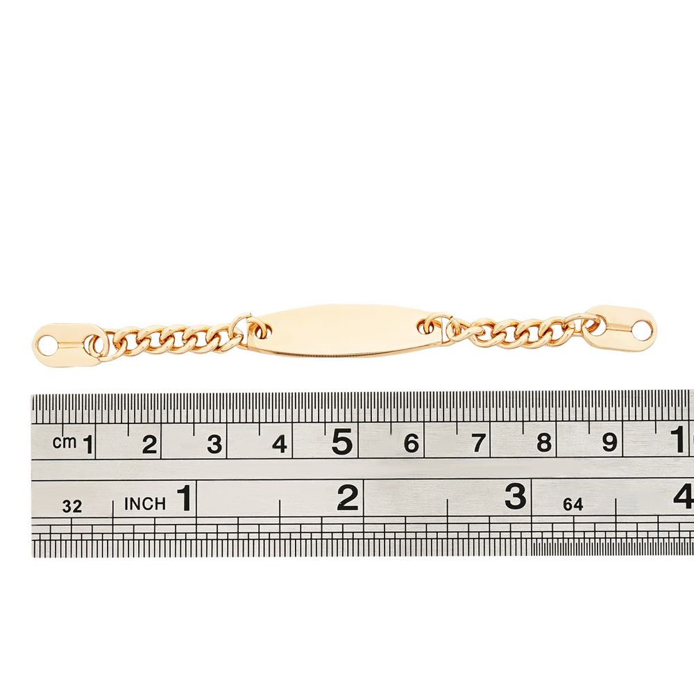 Вешалка-цепочка 100 мм, металл, золото, МТ_1861, 6 шт