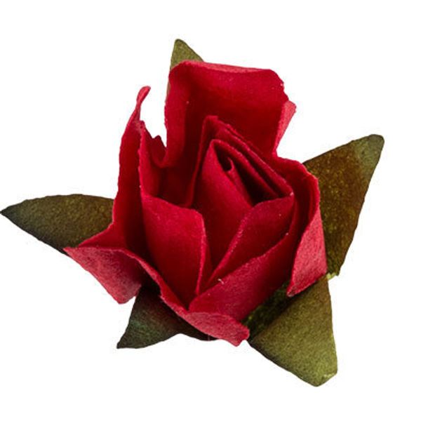 Цветы декоративные 6х12 шт, 19 Гранатовый сок (т.красный), Mr.Painter PFE-10