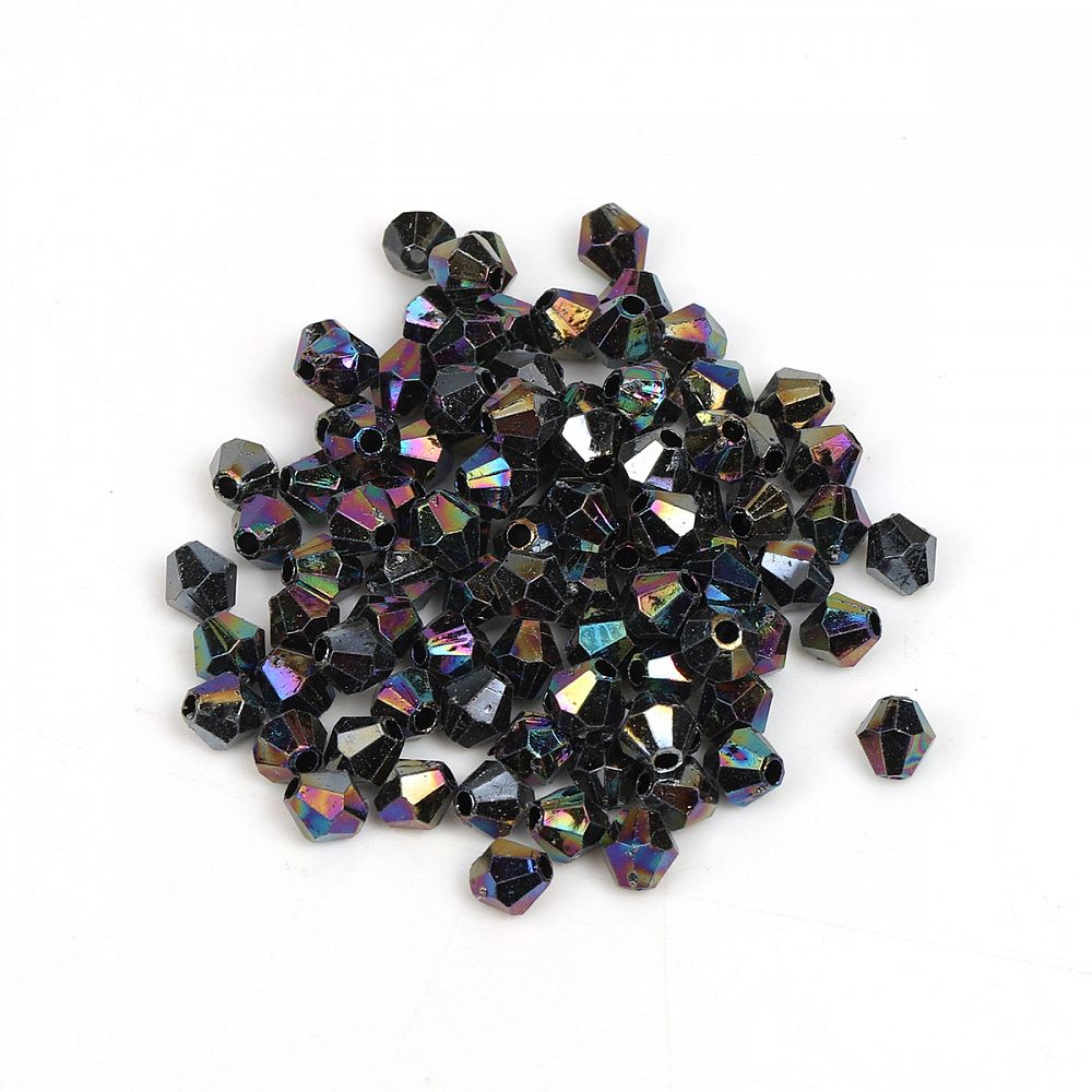 Бусины пластик ⌀6 мм, MG3246.цв.мультицвет, 500 г, Magic4Hobby