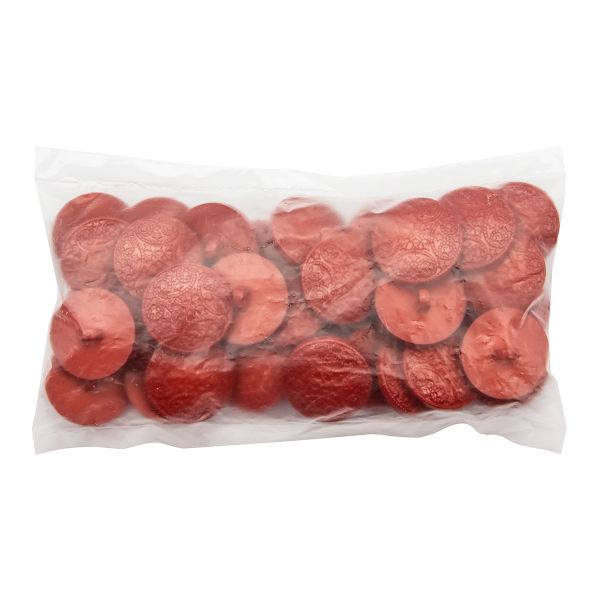 Пуговицы на ножке 25 мм (160 бордо), 36 шт