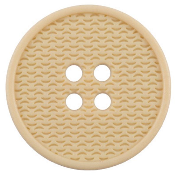 Пуговицы 4 прокола костюмные 20 мм, 24 шт, D125 кремовый, Gamma GEC 0029