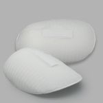 Плечевые накладки (подплечники) реглан на липучке 110х165х15 мм, Hobby&Pro (белый), РК-15/А