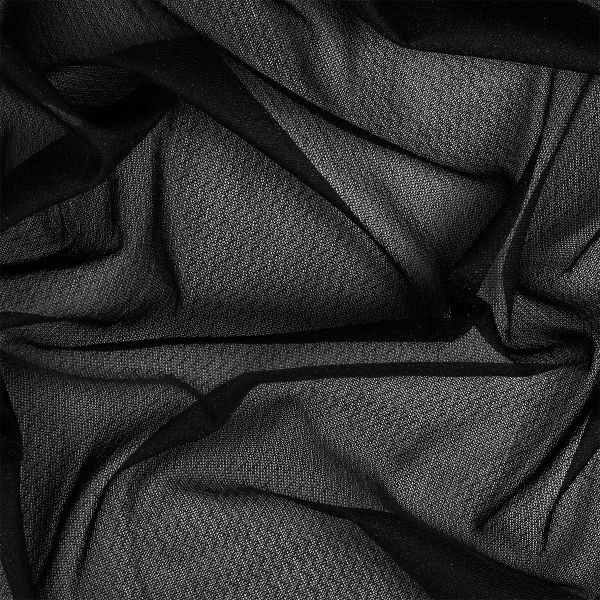 Дублерин эластичный 42 г/м², 3508BL черный 150см уп.1м, IdealTex