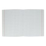 Тетрадь Ботаника A5 96 л. на скобе 60 г/м², 6 шт, клетка, SVT 960621 03 черно- белый зигзаг, Светоч