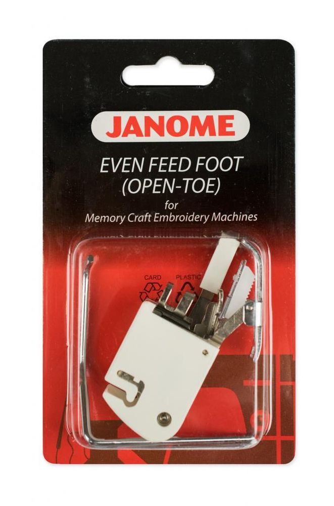 Лапка открытая шагающая Janome, 200338006, 1 шт Лапка открытая шагающая Janome, 200338006, 1 шт