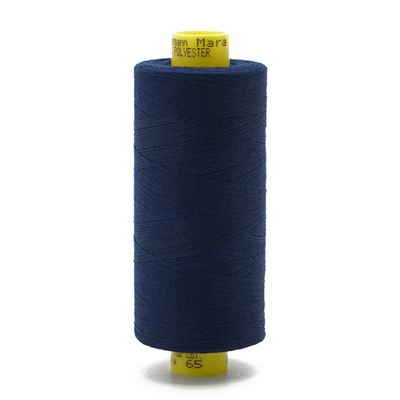 Нитка Gutermann Mara 150 (1000 метров), 1 кат., особо тонкая | 065 черничный