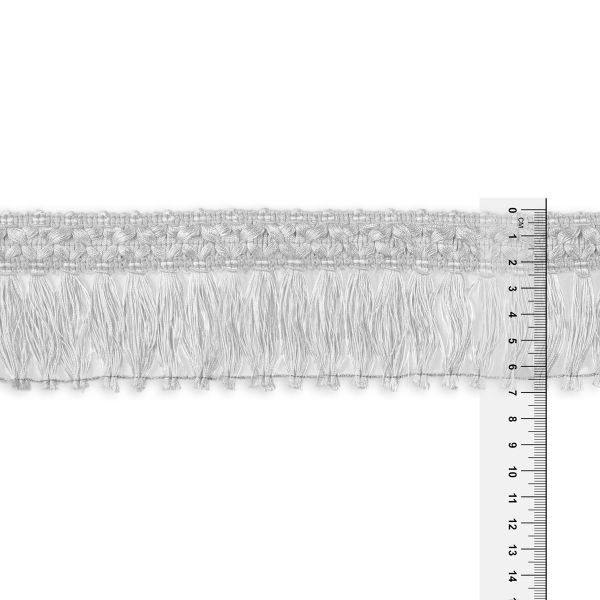 Бахрома отделочная 70.0 мм / 10 метров, 001 белый, Gamma 2035