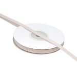 Лента репсовая (в рубчик) 6.0 мм, 111 дымчато-серый, уп.18,28 м