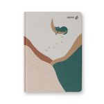 Бизнес-блокнот, мат. лам. + выбор. лак, тониров. блок, евроформат 64 л., 3 шт, французская клетка, На луне 000918, Светоч 64ББТ_93_5_0