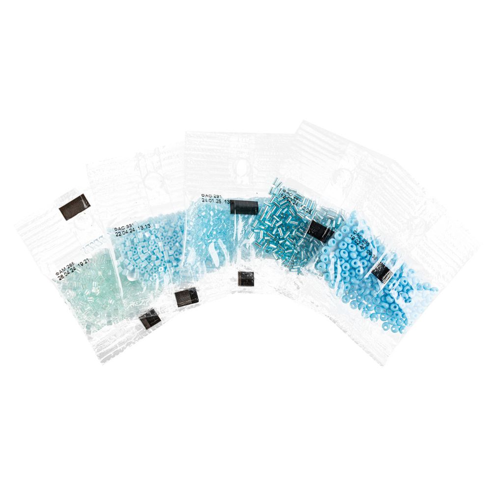 Бисер Япония Toho Набор Фигурный 5х5 г, №05 голубой