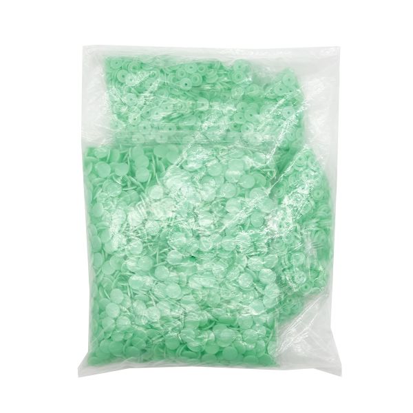 Кнопка рубашечная ⌀12,5/10мм пластик (≈1000 шт) New Star (199 салатовый)