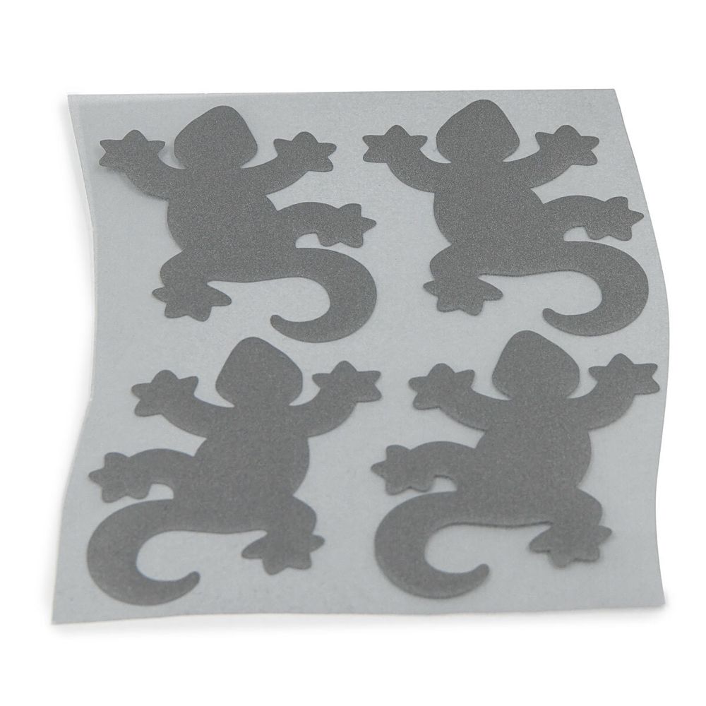 Набор светоотражающих наклеек на одежду Ящерицы