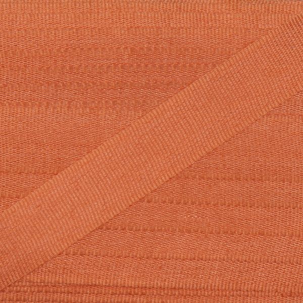 Лента (тесьма) шелковая 7.0 мм / 45.5±0.5 метров, №059 оранжевый, Gamma SR-7