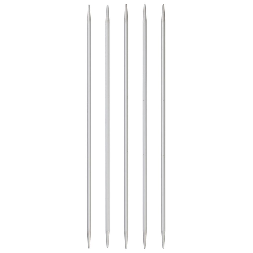 Спицы чулочные ⌀3.5 мм, 20 см, 5 шт, с острием на обоих концах, Prym 191491