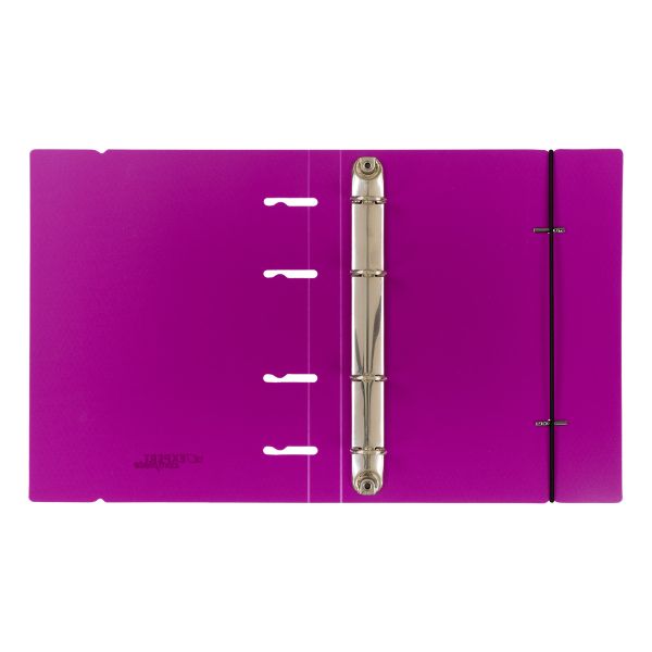 Папка-обложка для сменного тетрадного блока на 4 кольцах A5+ 700 мкм 20 мм, 1 шт, ⌀- 20 мм, пурпурный EC21140022, Expert Complete EC21140022
