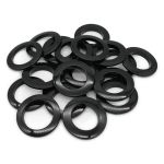 Люверсы шторные ⌀35 мм, с многоуровневым замком цвет № 54 т.коричневый, 10 шт