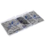 Кнопка рубашечная (джерси) открытая ⌀9.5 мм, ≈1440 шт, МЕТАЛЛ, эмаль, 322 черный глянцевый, NEW STAR