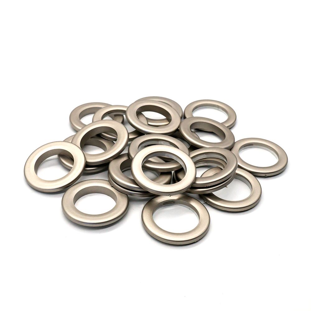 Люверсы шторные ⌀35 мм, с многоуровневым замком, №04 Belladonna, 10 шт