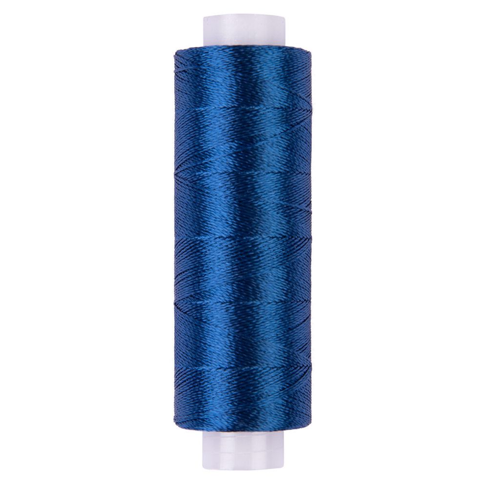 Нитки вышивальные Gamma V150/2, 10х200 ярдов, 3348 т.синий