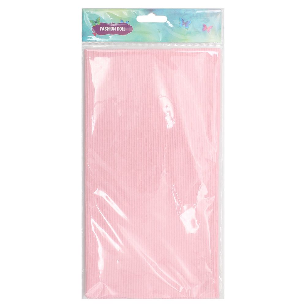 Кашкорсе с лайкрой 30/1,25х59см ±2см 95% х/б+5% лайкр, цв.розовый 9509а