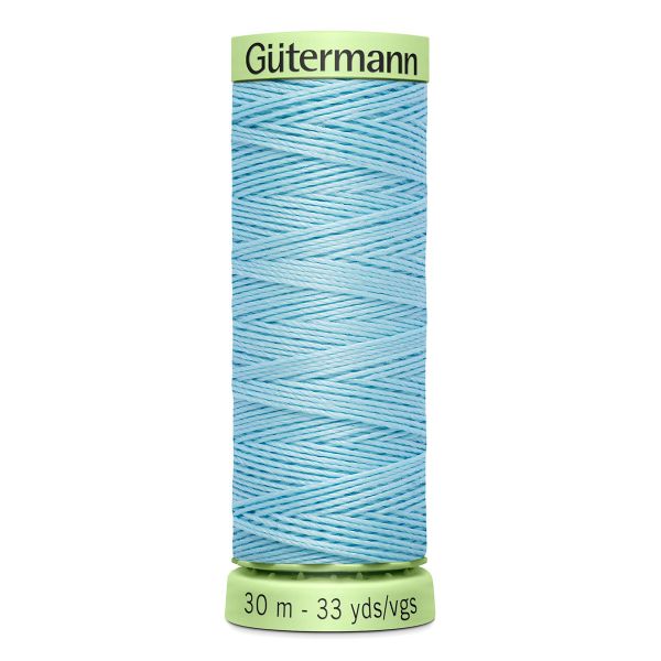 Нитки отделочные Gutermann Top Stitch, 30м, 195 голубой лед, 5 катушек
