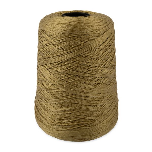 Мулине Gamma бобина 480±30 г (1800 метров), хлопок, цв. 0092 горчичный