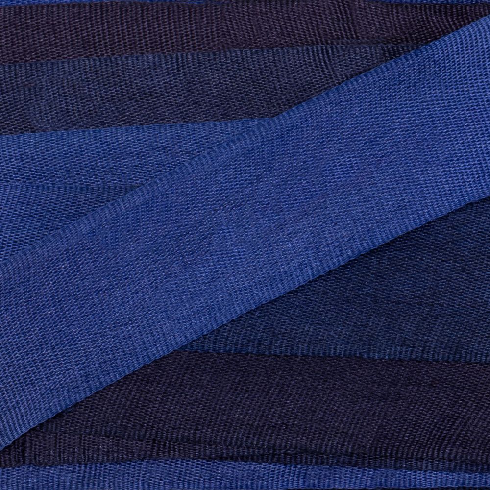 Лента (тесьма) шелковая 13.0 мм / 9.1±0.5 метров, M140 синий/т.фиолетовый, Gamma SRM-13