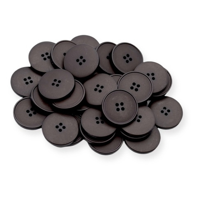 Пуговицы 4 прокола 40L (25мм), (Brown2 (коричневый2)), 36 шт