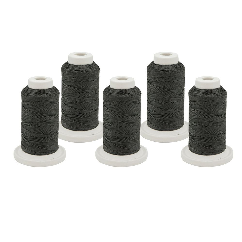 Нитки филаментные 420D/3, 137 м, Астра, 6127 серый