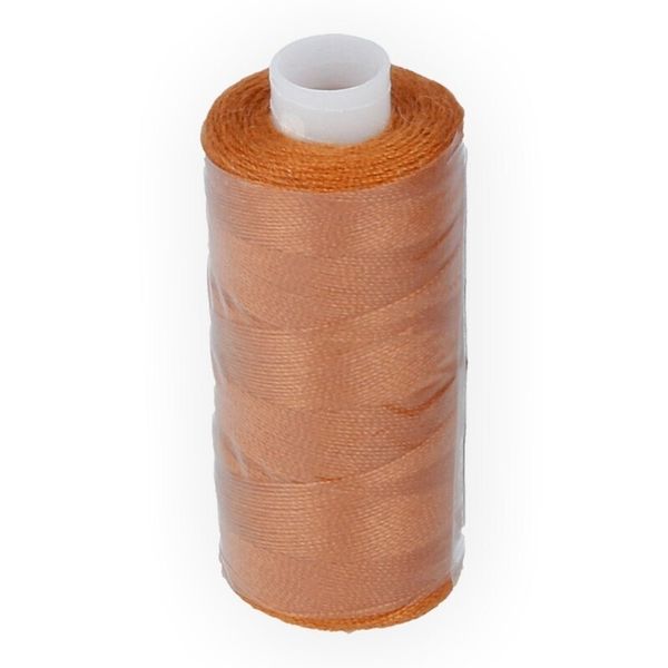 Нитки швейные джинсовые Gamma 20s/2, 183 м / 10 кат, 446 рыжий