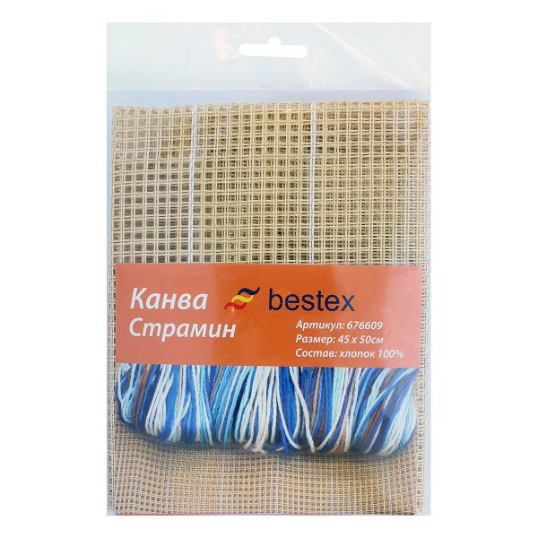 Канва страмин 624020-C-CF-K5 45х50см Bestex