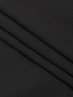 Ткань подкладочная (таффета) эластичная 62 г/м², 150 см / 30 метров, черный