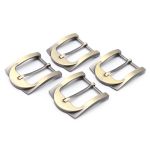 Пряжка ременная металл 33,5 мм (тертая бронза), 4 шт