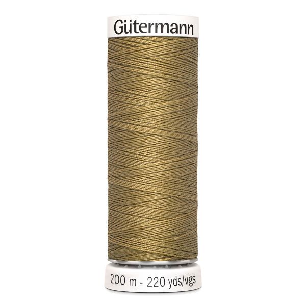 Нитки универсальные Gutermann Sew-all, 200м, 453 золотисто-бежевый, 5 катушек