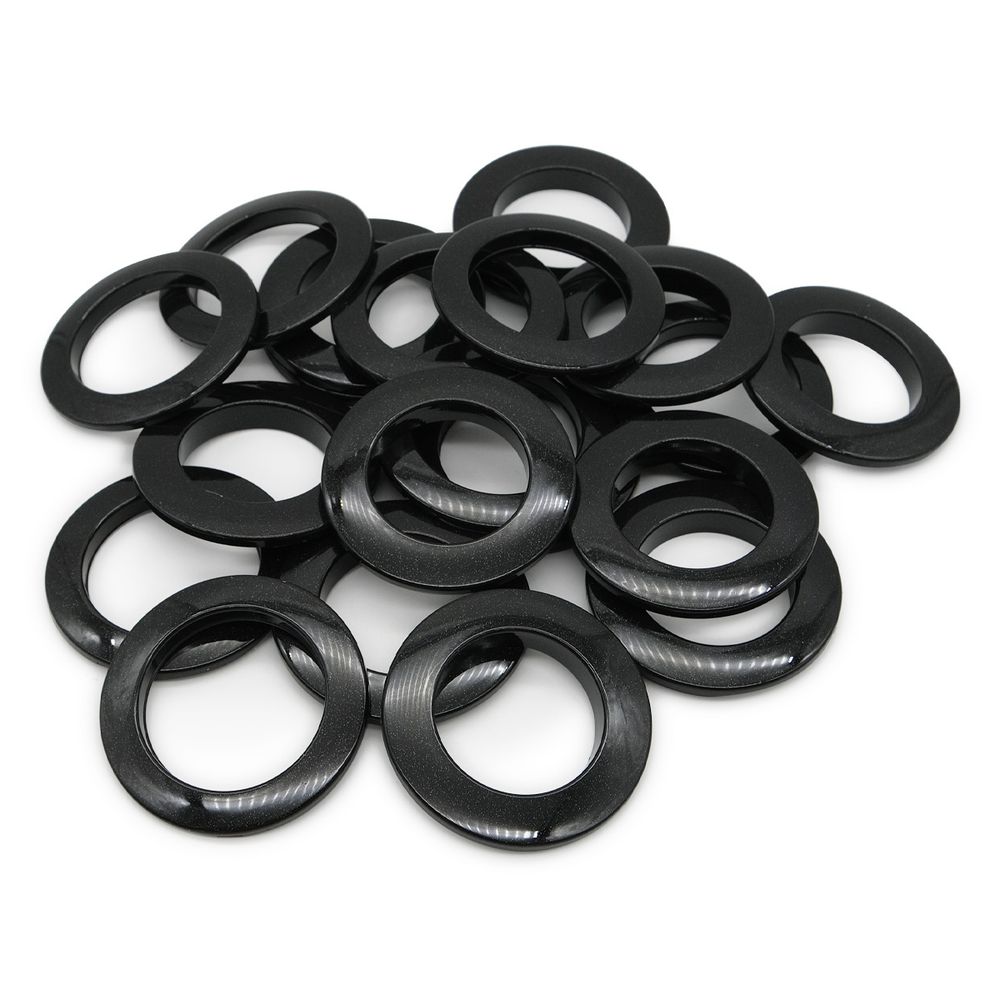 Люверсы шторные ⌀35 мм, с многоуровневым замком цвет № 54 т.коричневый, 10 шт