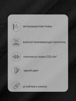 Оксфорд 600D PU1000 220 г/м², 150 см / 5 метров, ОКС.TBY600D.S580.5, S580 черный