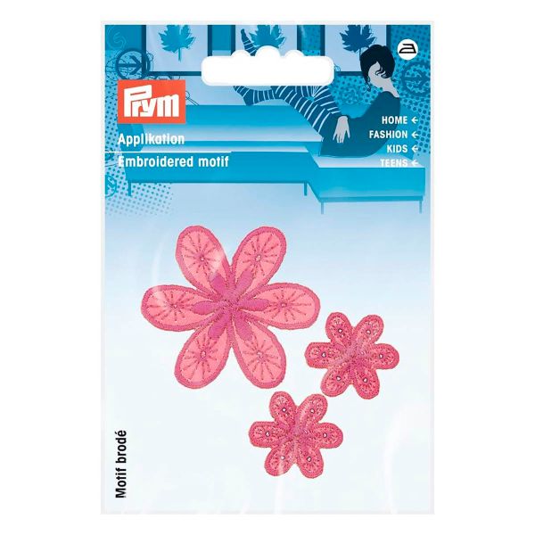 Термоаппликация Цветы мал/бол роз, Prym