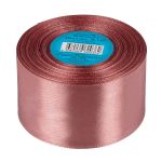 Лента атласная 1-сторонняя 50.0 мм / 33±2 метра, 147 грязно-розовый, Gamma