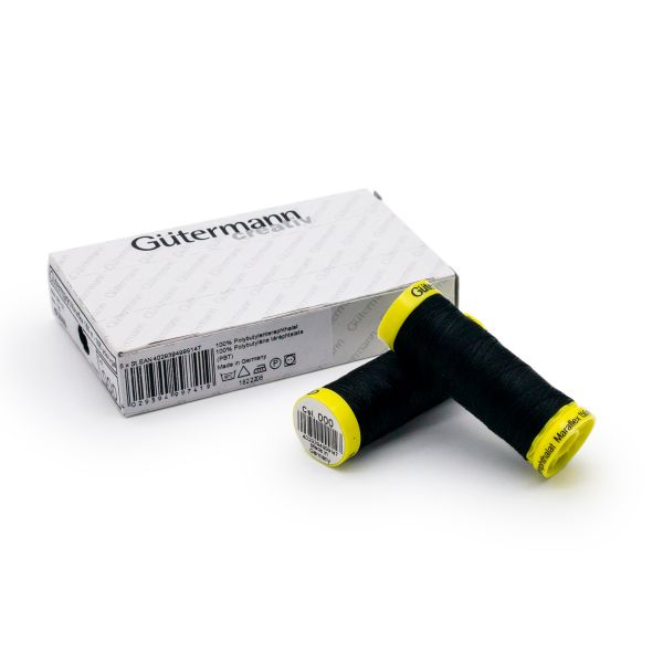 Нитки для трикотажа Gutermann Maraflex, 150м, _000 черный, 5 катушек