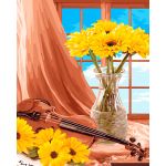 Картина по номерам Русская живопись, Солнечная мелодия 40х50см