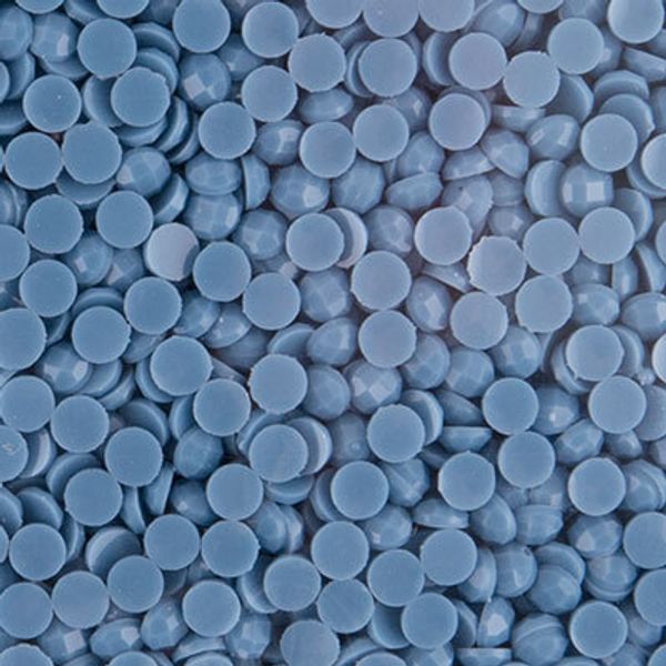 Стразы неклеевые акрил 2.5 мм, 100 г (10х10 г), /РП/, №3117 голубой, Zlatka OZM