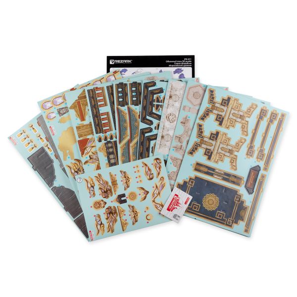 Пазл 3D, серия Корабли 351 элемент, Королевский Дракон, Rezark STH-011